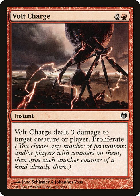 Volt Charge - Duel Decks: Heroes vs. Monsters Common Card