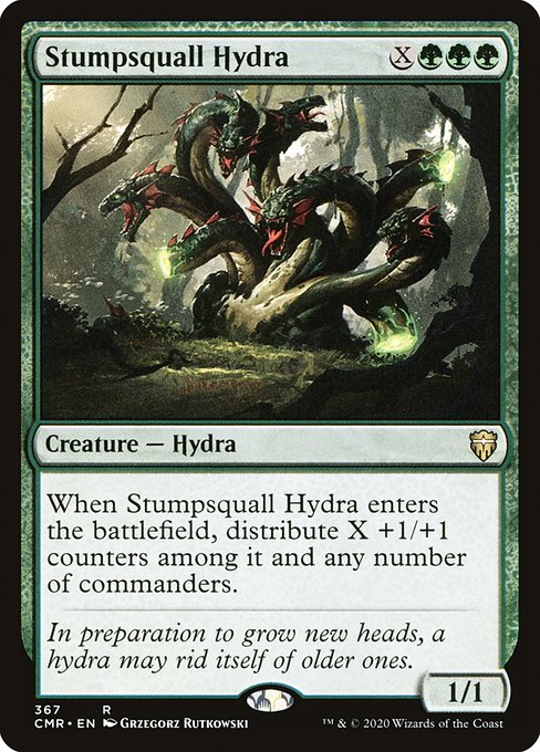 Stumpsquall Hydra - Commander Legends Rare Card