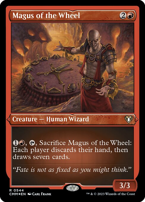 Magus of the Wheel - Commander Masters Rare Card