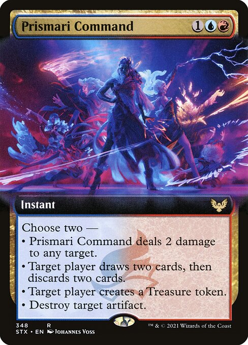 Prismari Command - Strixhaven: School of Mages Rare Card