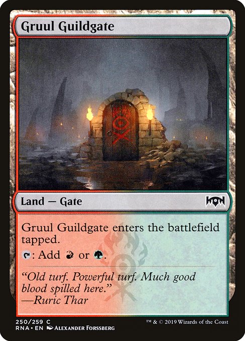 Gruul Guildgate - Ravnica Allegiance Common Card