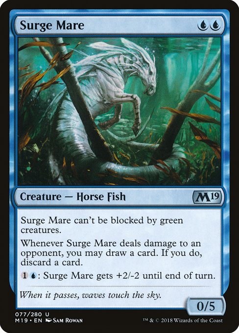Surge Mare - Core Set 2019 Uncommon Card