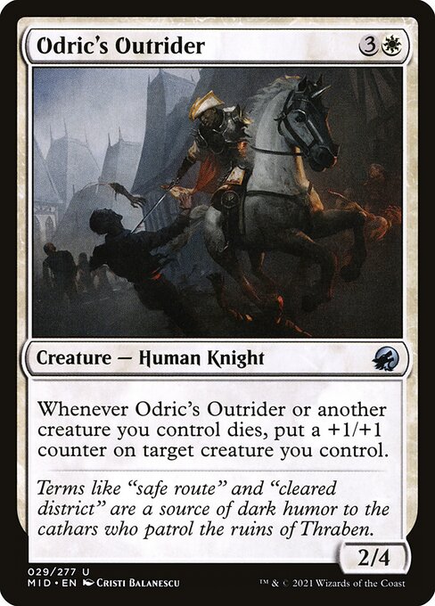 Odric's Outrider - Innistrad: Midnight Hunt Uncommon Card