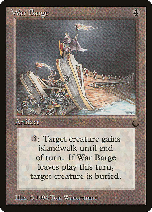War Barge - The Dark Uncommon Card