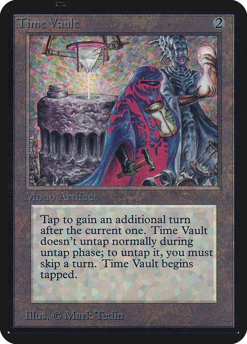 Time Vault - Limited Edition Alpha Rare Card