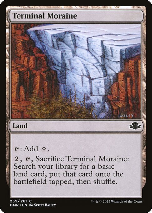 Terminal Moraine - Dominaria Remastered Common Card