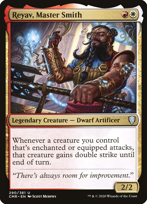 Reyav, Master Smith - Commander Legends Uncommon Card