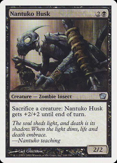 Nantuko Husk - Ninth Edition Uncommon Card