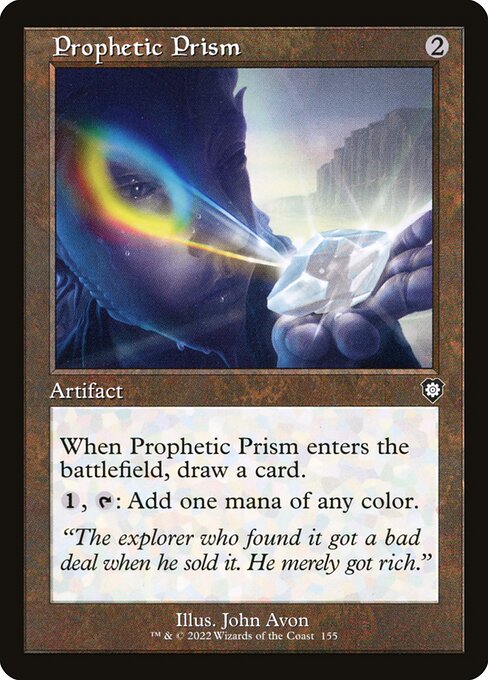 Prophetic Prism - The Brothers' War Commander Common Card