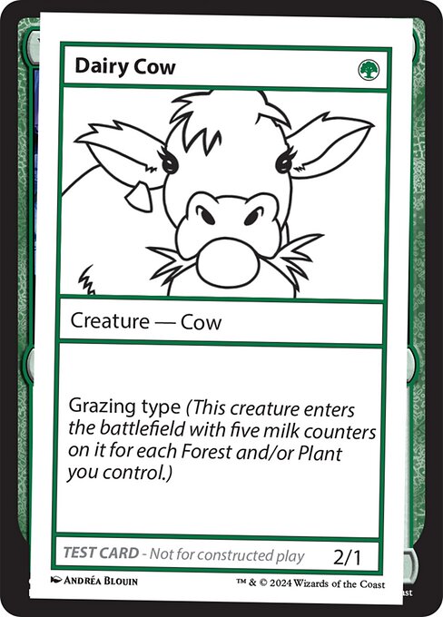 Dairy Cow - Mystery Booster 2 Rare Card