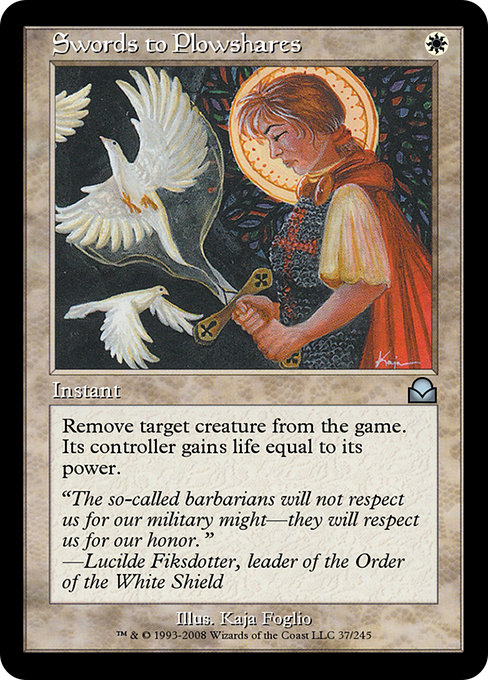 Swords to Plowshares - Masters Edition II Uncommon Card