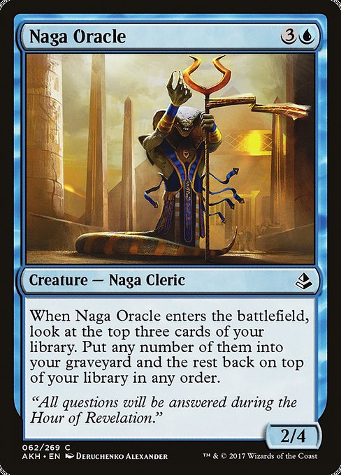 Naga Oracle - Amonkhet Common Card