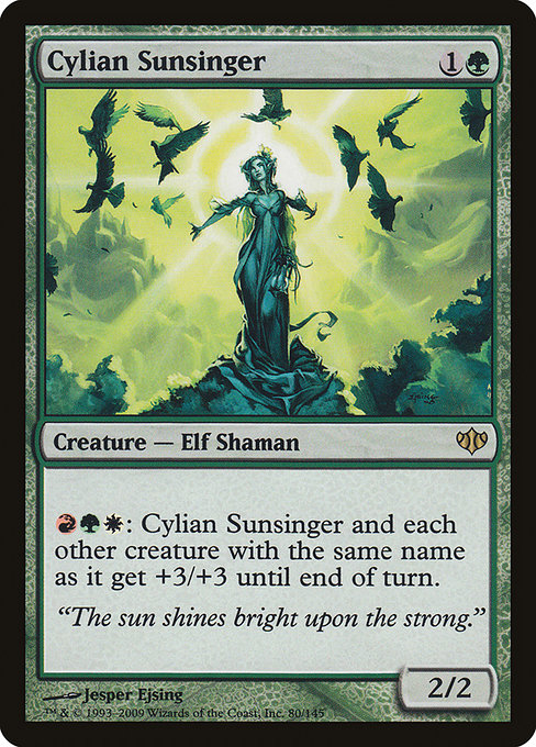 Cylian Sunsinger - Conflux Rare Card