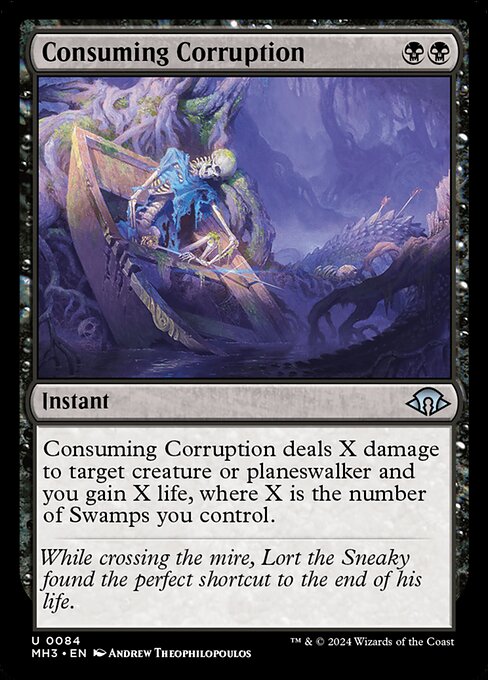 Consuming Corruption - Modern Horizons 3 Uncommon Card