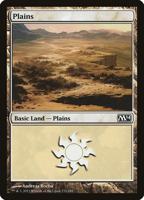 Plains - Magic 2014 Common Card