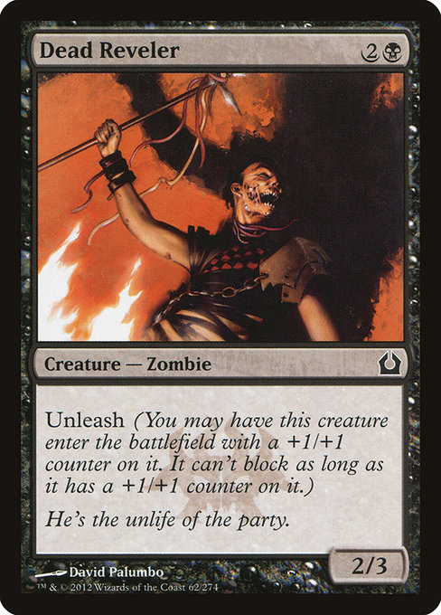 Dead Reveler - Return to Ravnica Common Card