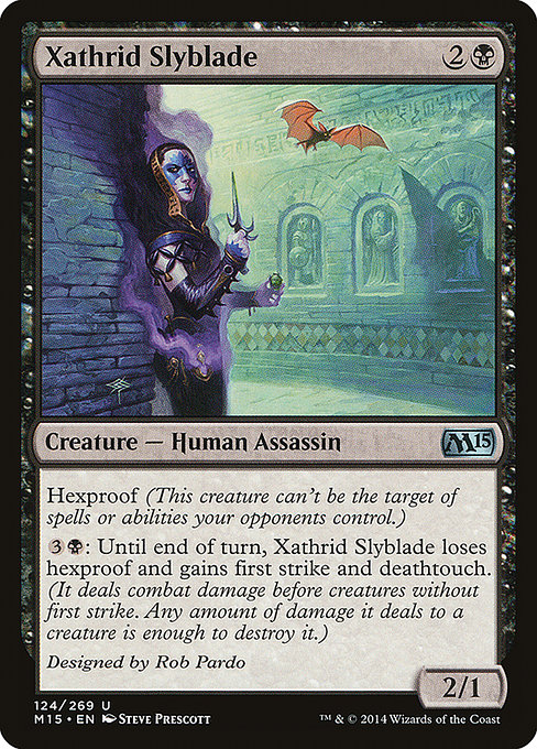 Xathrid Slyblade - Magic 2015 Uncommon Card