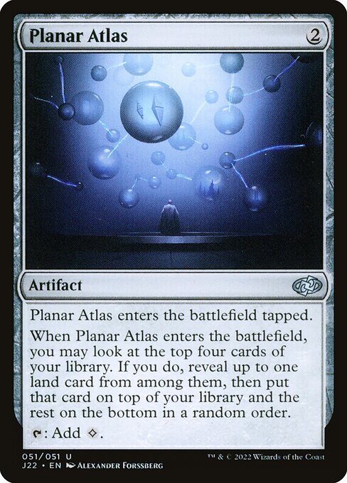 Planar Atlas - Jumpstart 2022 Uncommon Card