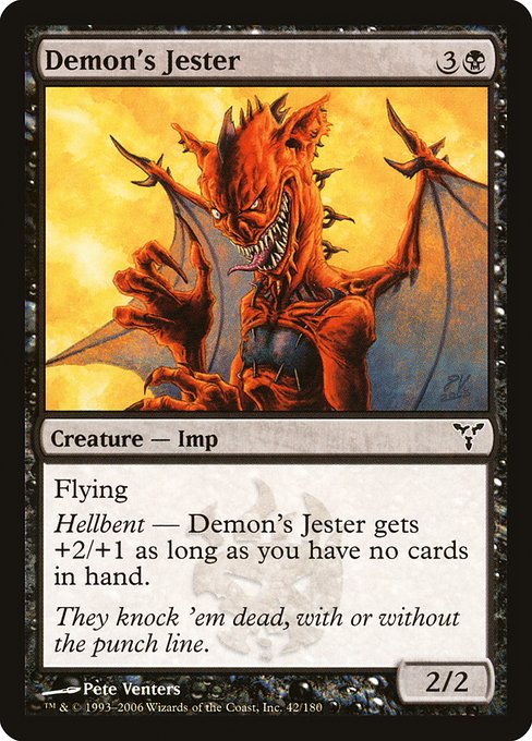 Demon's Jester - Dissension Common Card