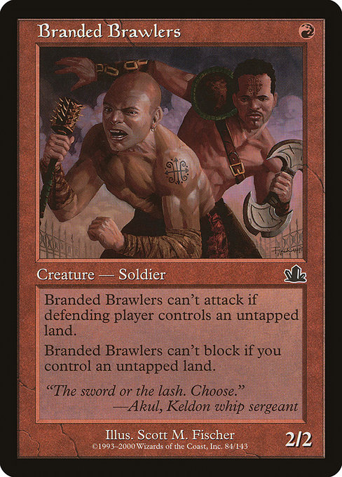 Branded Brawlers - Prophecy Common Card