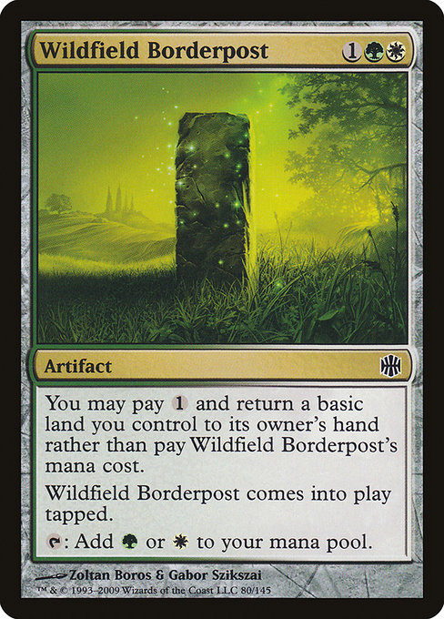 Wildfield Borderpost - Alara Reborn Common Card