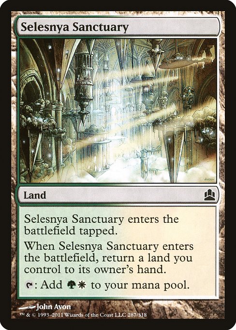 Selesnya Sanctuary - Commander 2011 Common Card