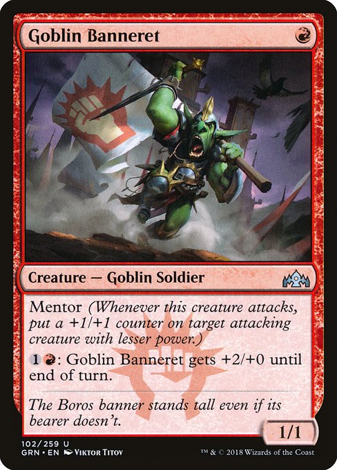 Goblin Banneret - Guilds of Ravnica Uncommon Card