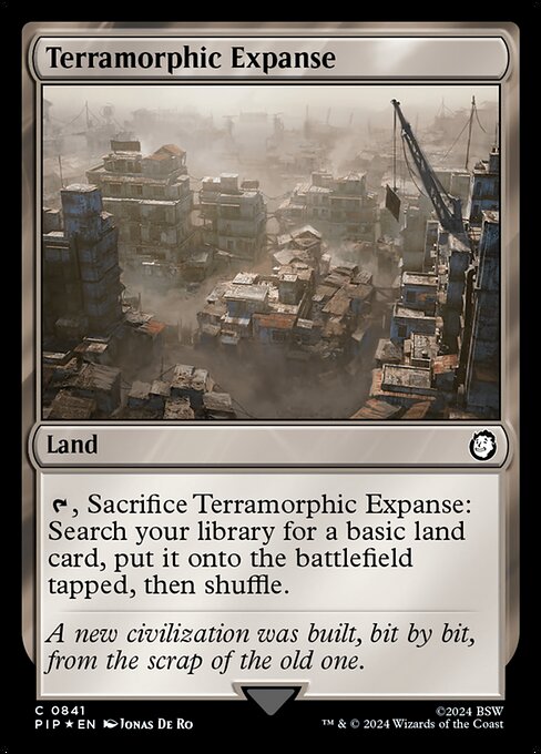 Terramorphic Expanse - Fallout Common Card