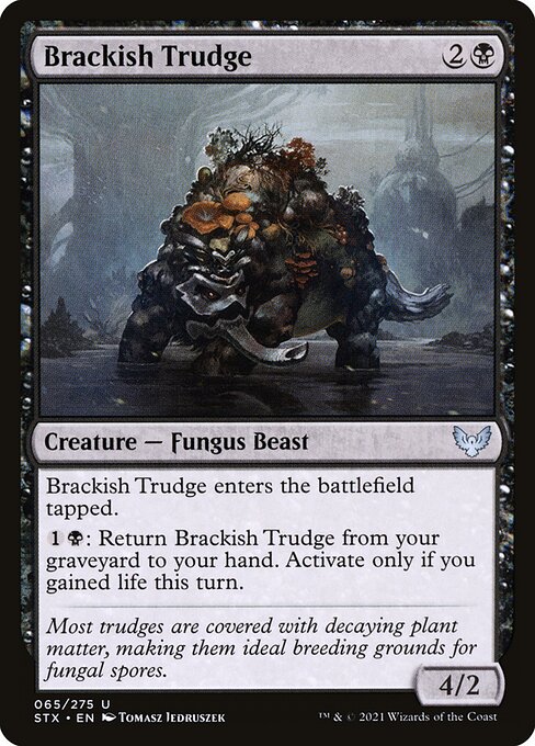 Brackish Trudge - Strixhaven: School of Mages Uncommon Card