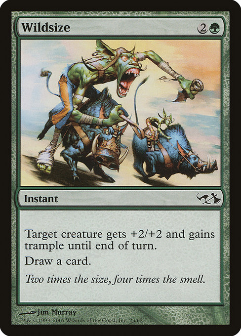 Wildsize - Duel Decks: Elves vs. Goblins Common Card