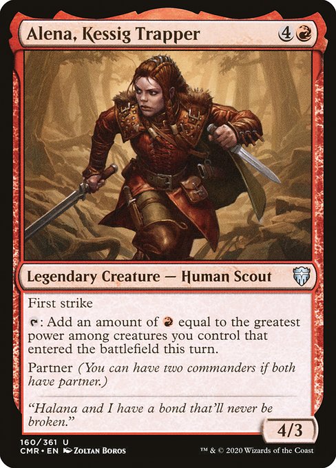Alena, Kessig Trapper - Commander Legends Uncommon Card