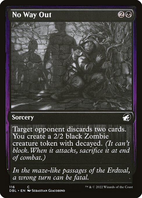 No Way Out - Innistrad: Double Feature Common Card