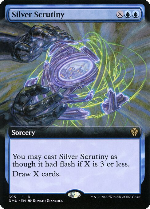 Silver Scrutiny - Dominaria United Rare Card