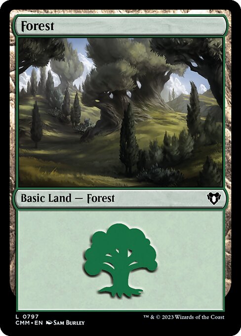 Forest - Commander Masters Common Card
