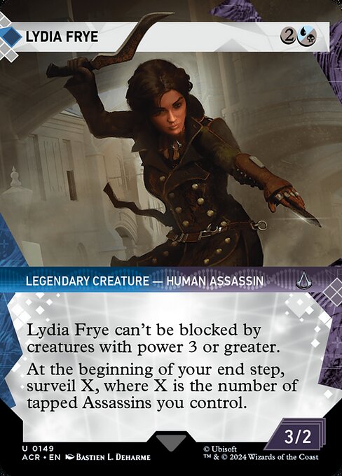 Lydia Frye - Assassin's Creed Uncommon Card