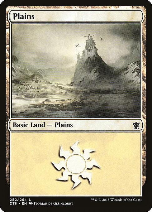 Plains - Dragons of Tarkir Common Card