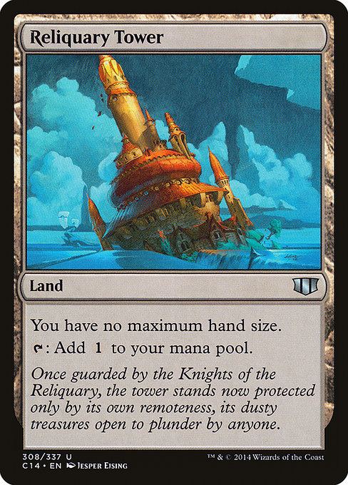Reliquary Tower - Commander 2014 Uncommon Card
