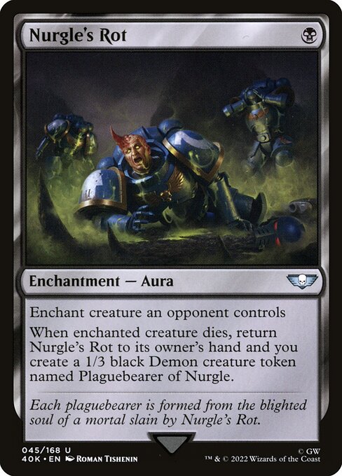 Nurgle's Rot - Warhammer 40,000 Commander Uncommon Card
