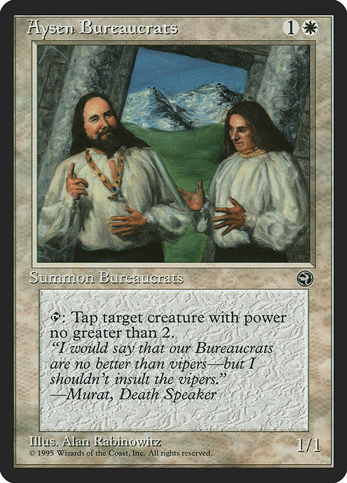 Aysen Bureaucrats - Homelands Common Card