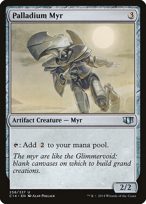 Palladium Myr - Commander 2014 Uncommon Card