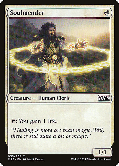 Soulmender - Magic 2015 Common Card