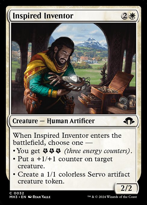 Inspired Inventor - Modern Horizons 3 Common Card