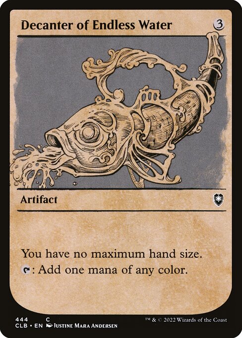 Decanter of Endless Water - Commander Legends: Battle for Baldur's Gate Common Card