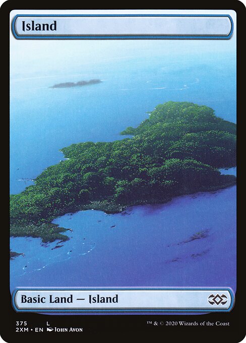 Island - Double Masters Common Card