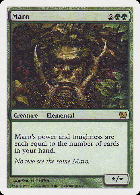 Maro - Ninth Edition Rare Card