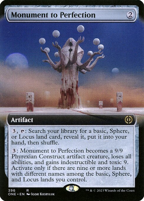 Monument to Perfection - Phyrexia: All Will Be One Rare Card