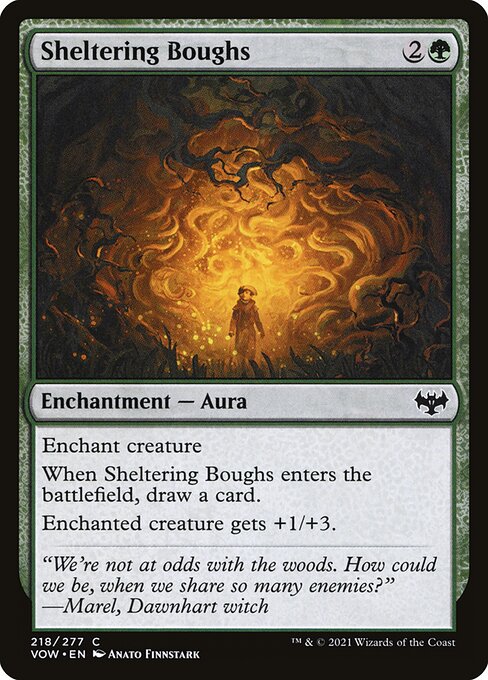 Sheltering Boughs - Innistrad: Crimson Vow Common Card