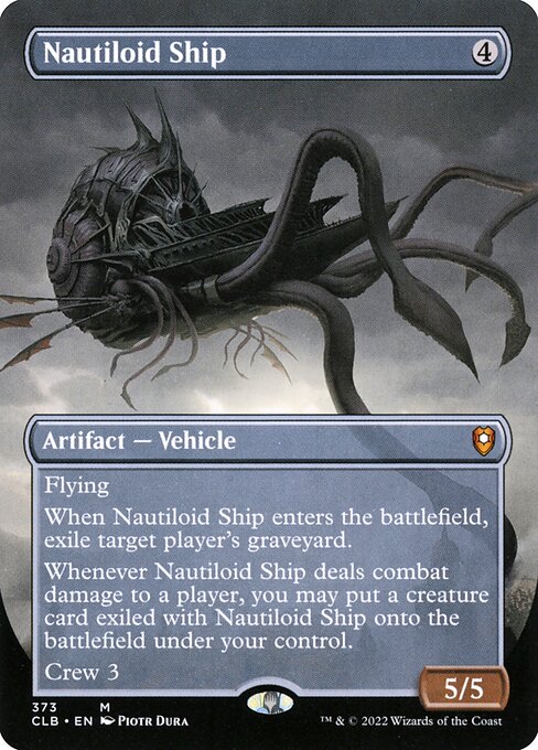 Nautiloid Ship - Commander Legends: Battle for Baldur's Gate Mythic Card