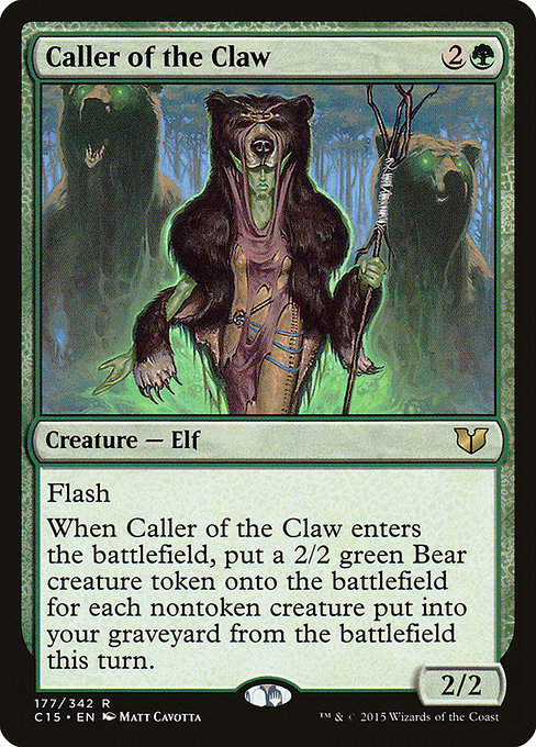 Caller of the Claw - Commander 2015 Rare Card