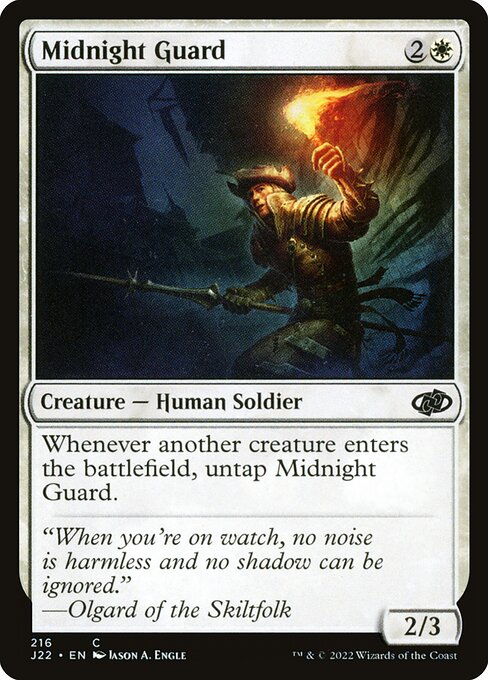 Midnight Guard - Jumpstart 2022 Common Card